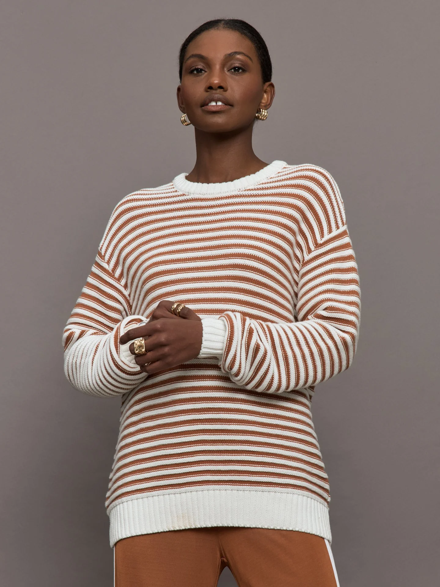The Upside | Boo Knit Jumper | Stripe