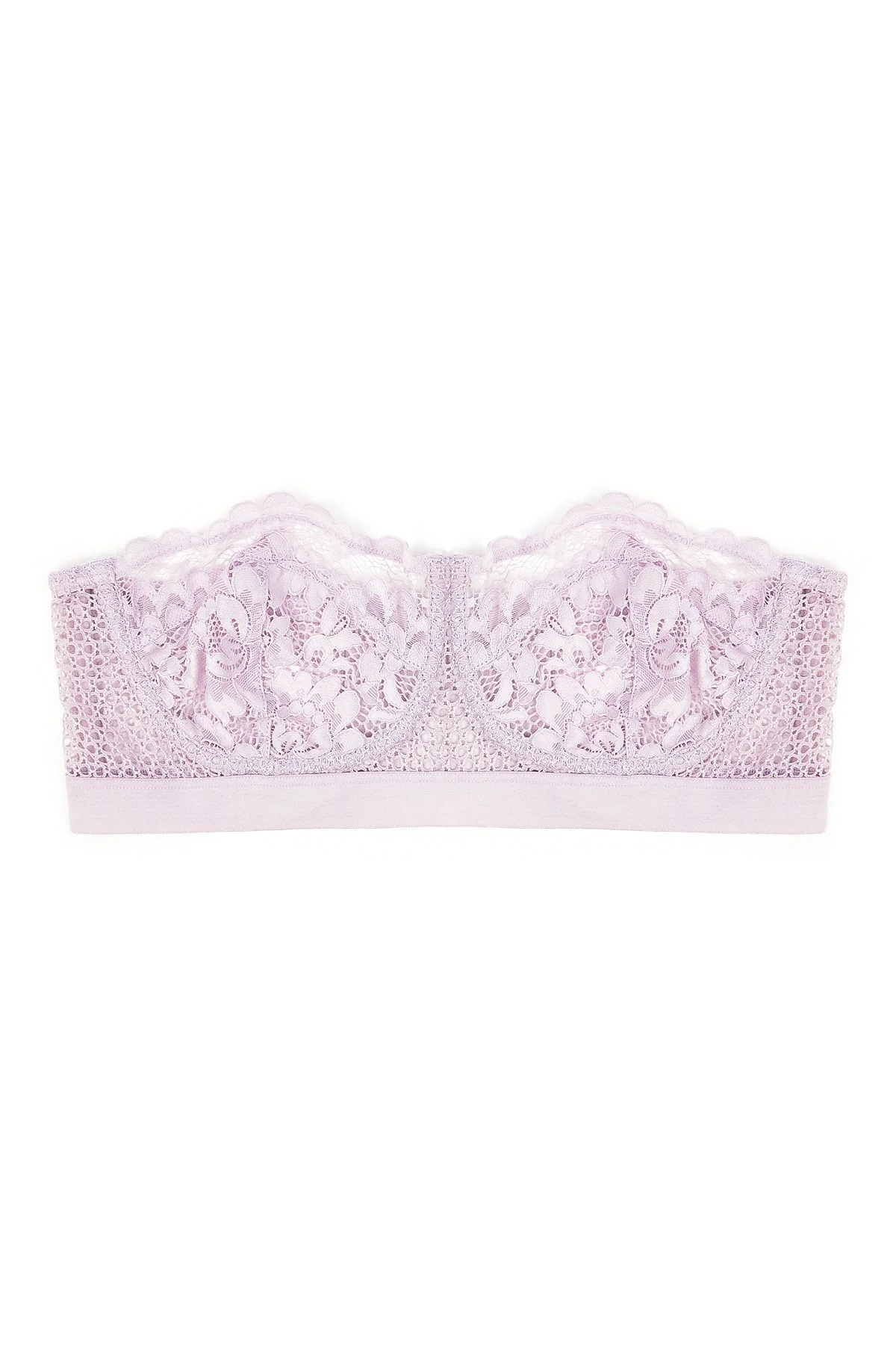 Petunia Strapless Underwire Bra | Lilac