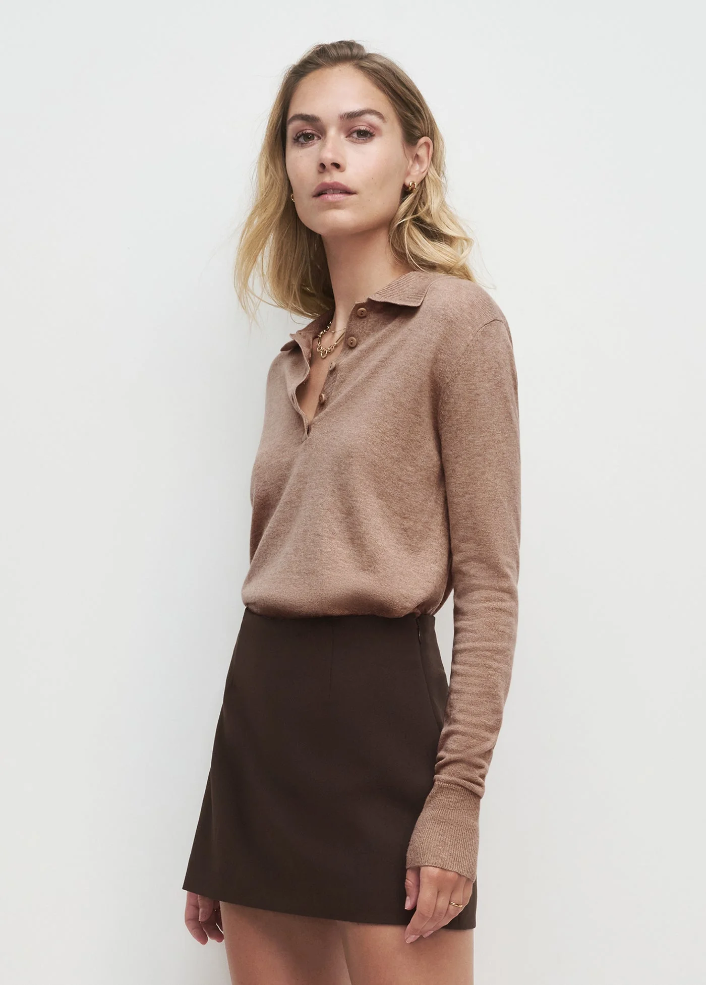 The Cleo Top | Mocha