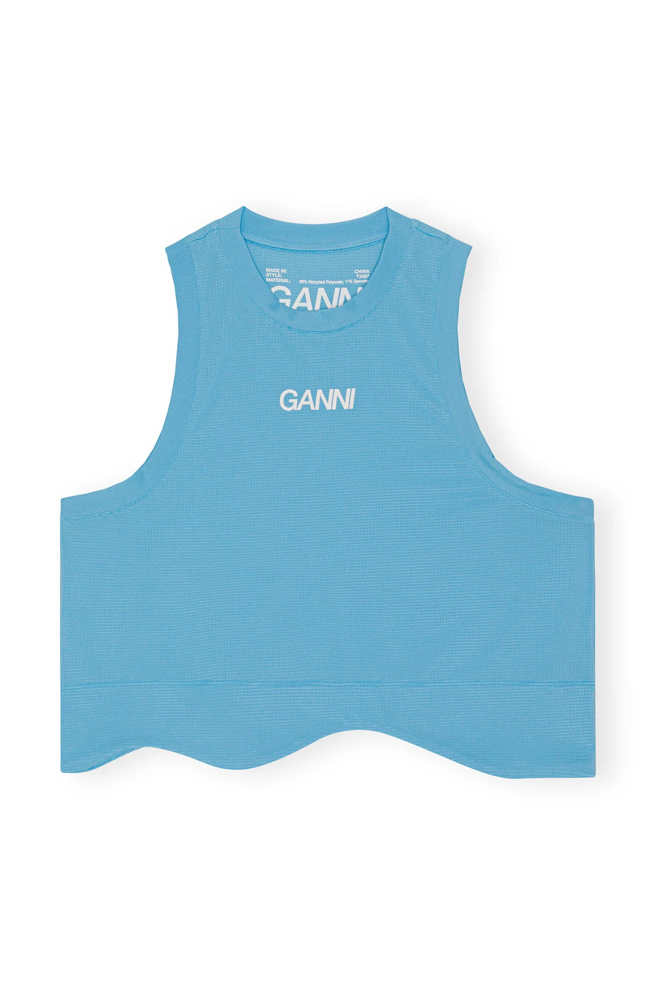 Active Mesh Top | Ethereal Blue