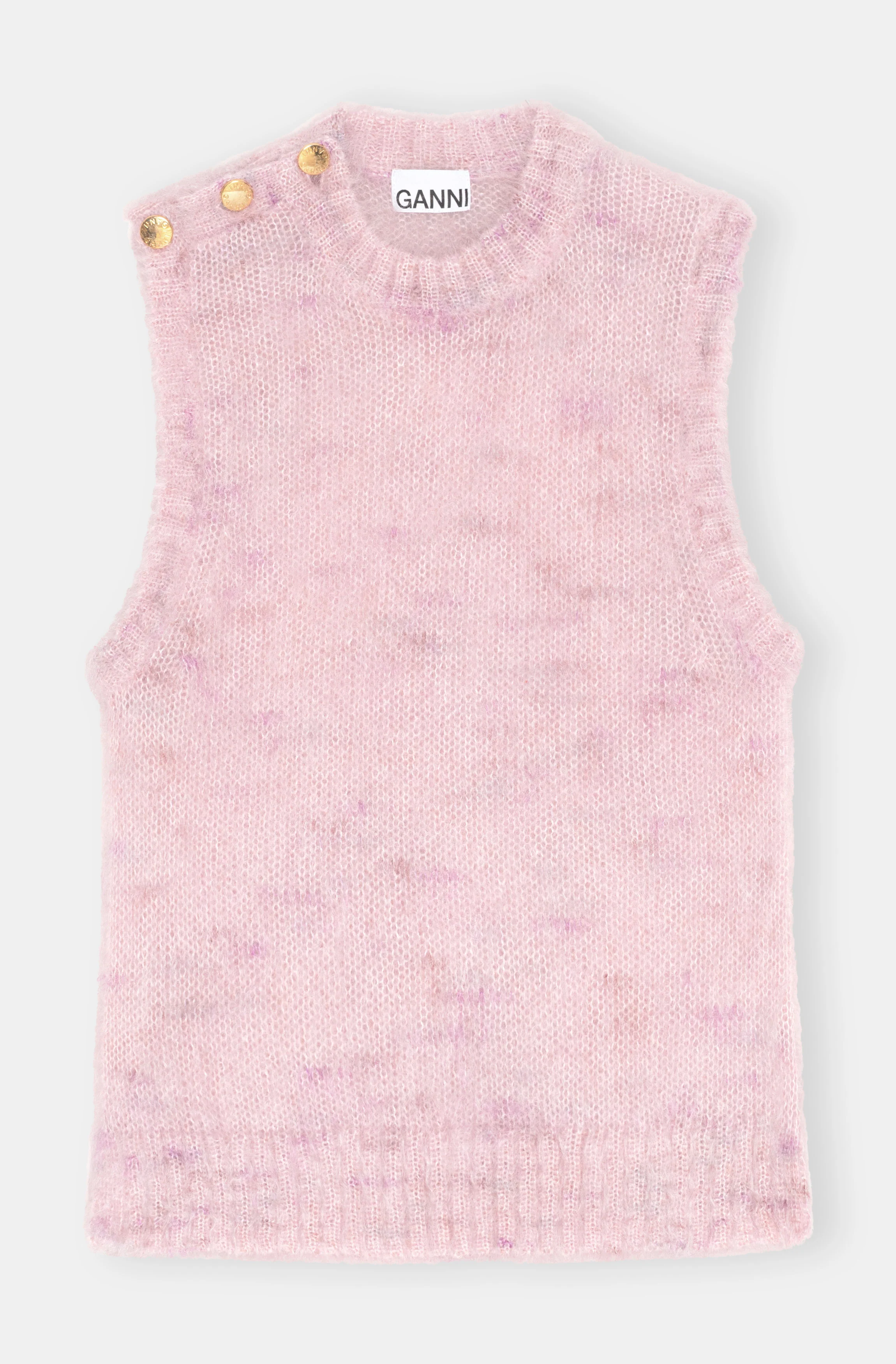 Brushed Vest | Lilac Sachet