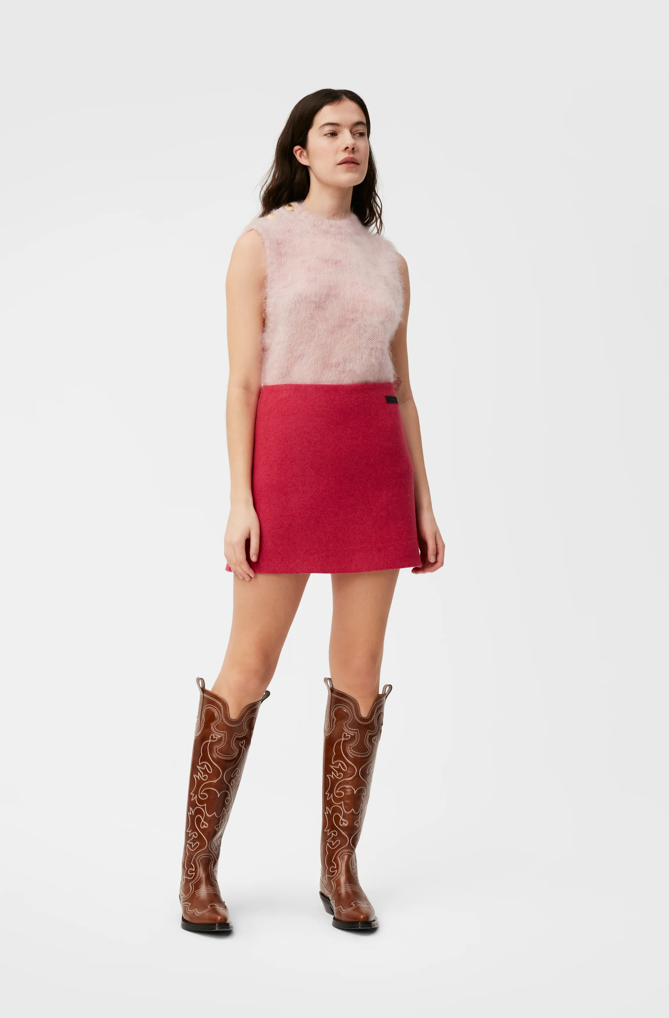 Brushed Vest | Lilac Sachet - Image 9