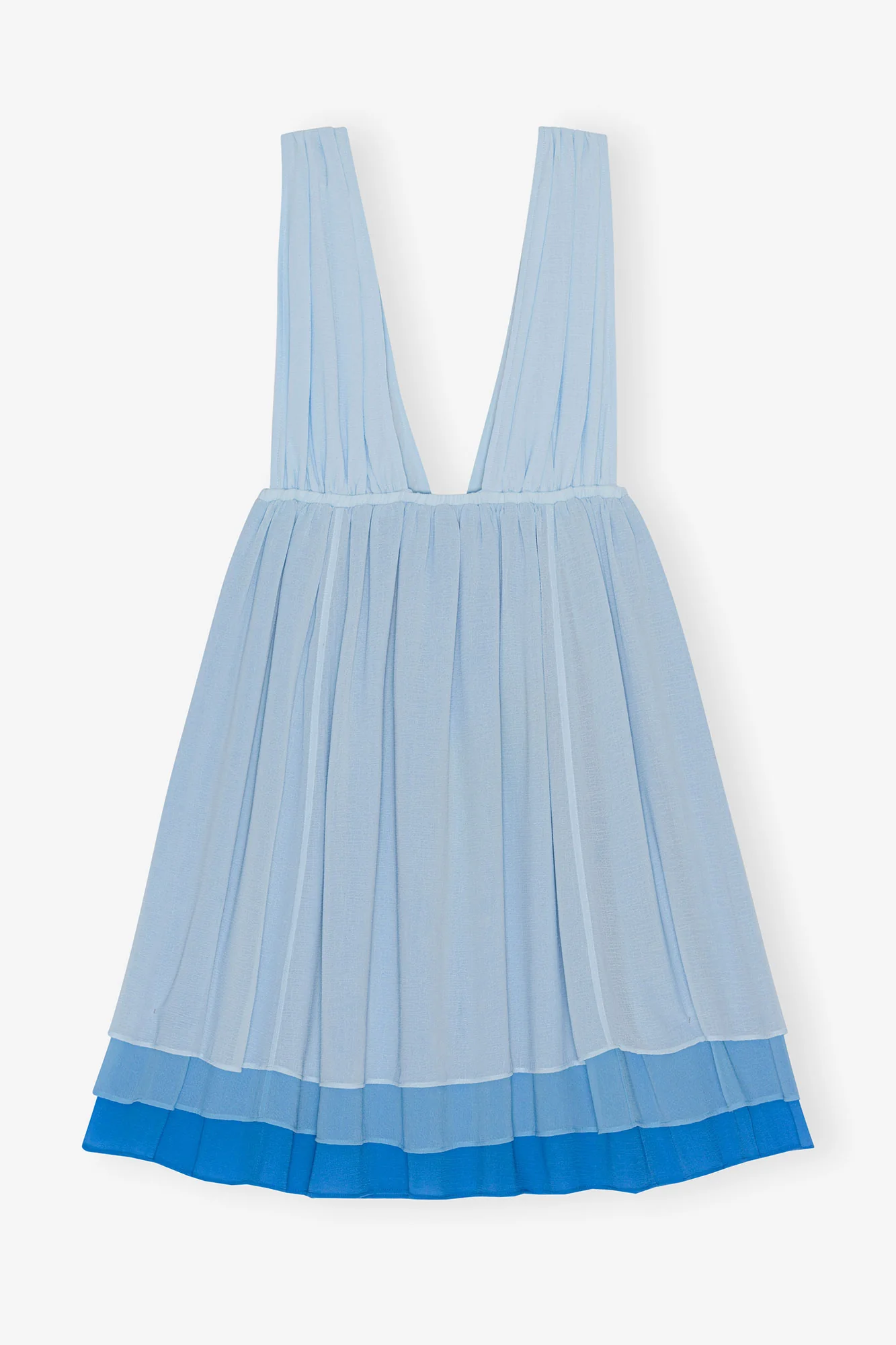 Chiffon Mini Dress | Ethereal Blue - Image 4
