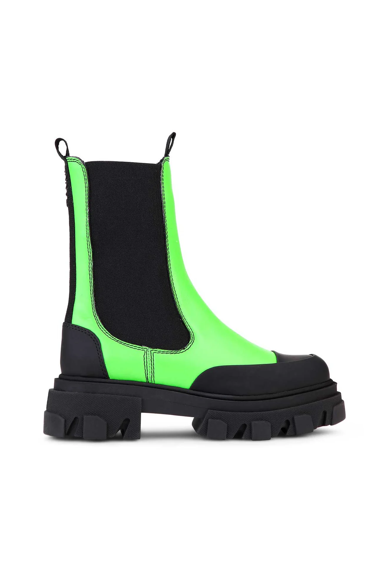 Flash Green Mid Chelsea Boot | Flash Green