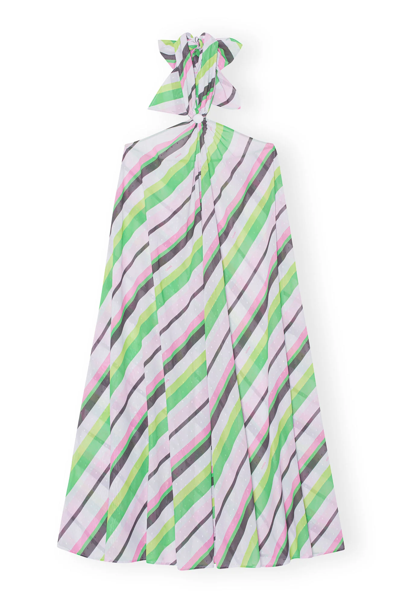 Light Chiffon Halterneck Dress | Multicolor