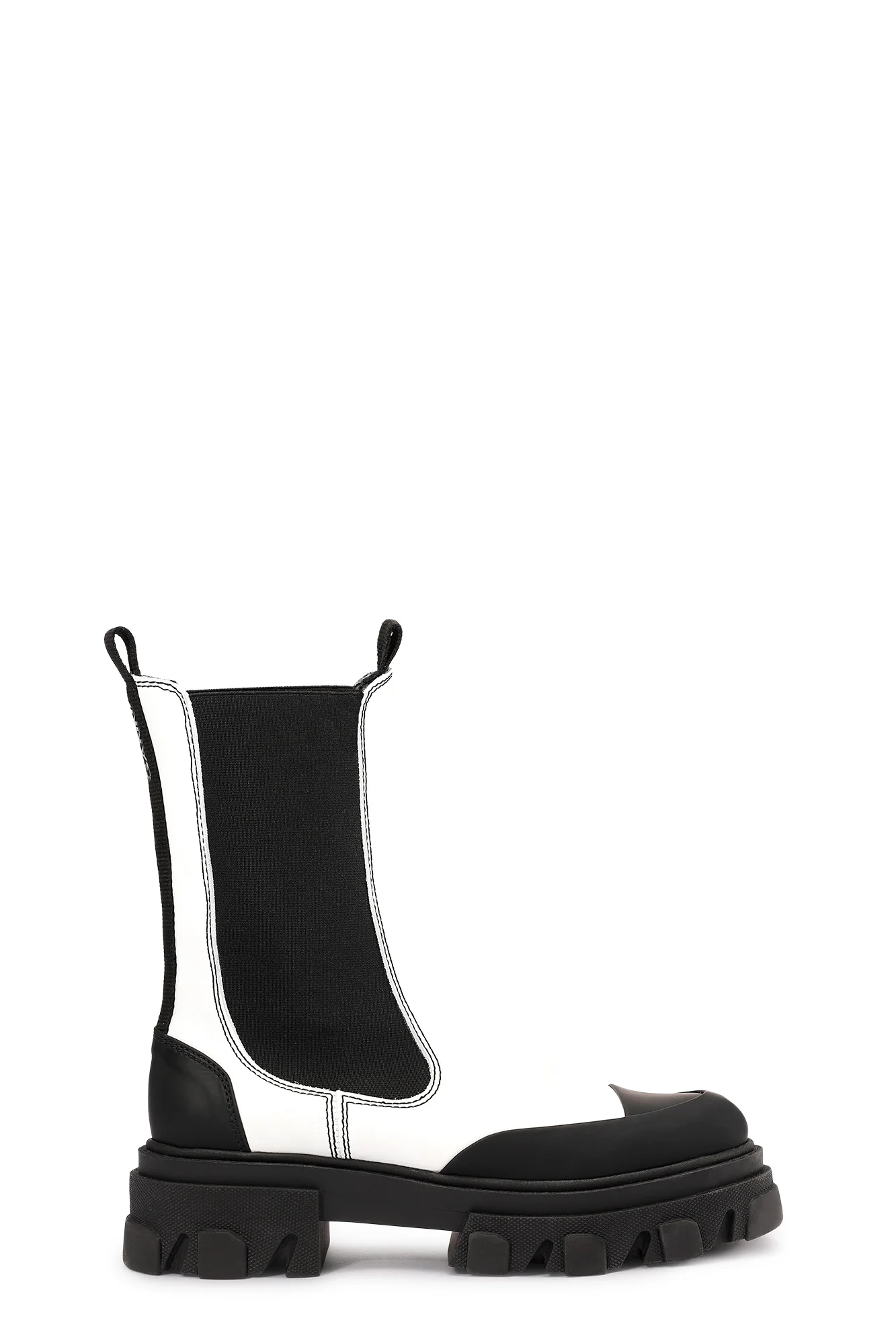 Mid Chelsea Boots | Egret