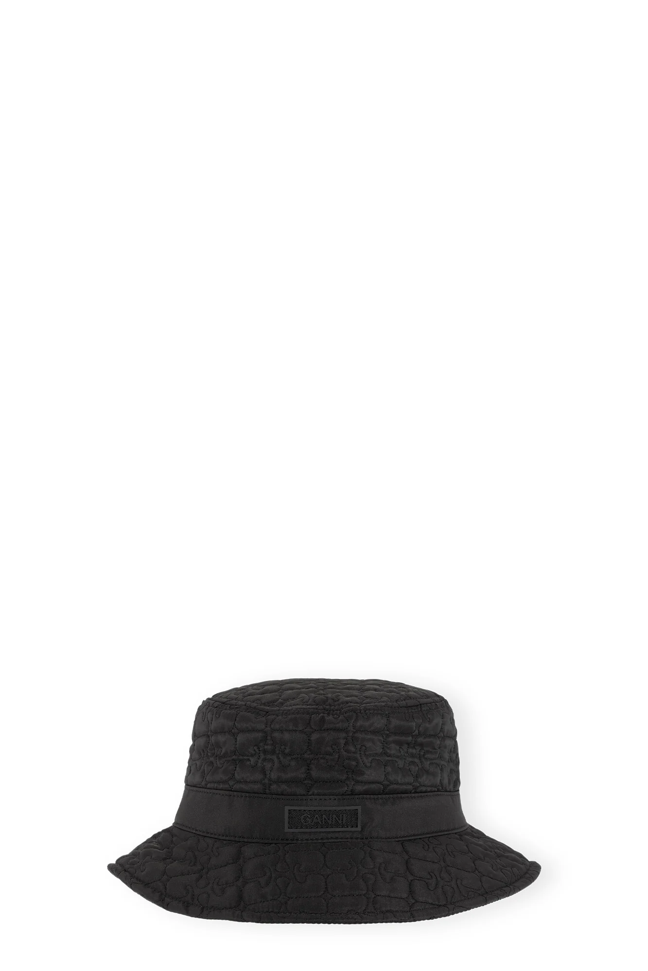 Quilted Tech Bucket Hat | Black