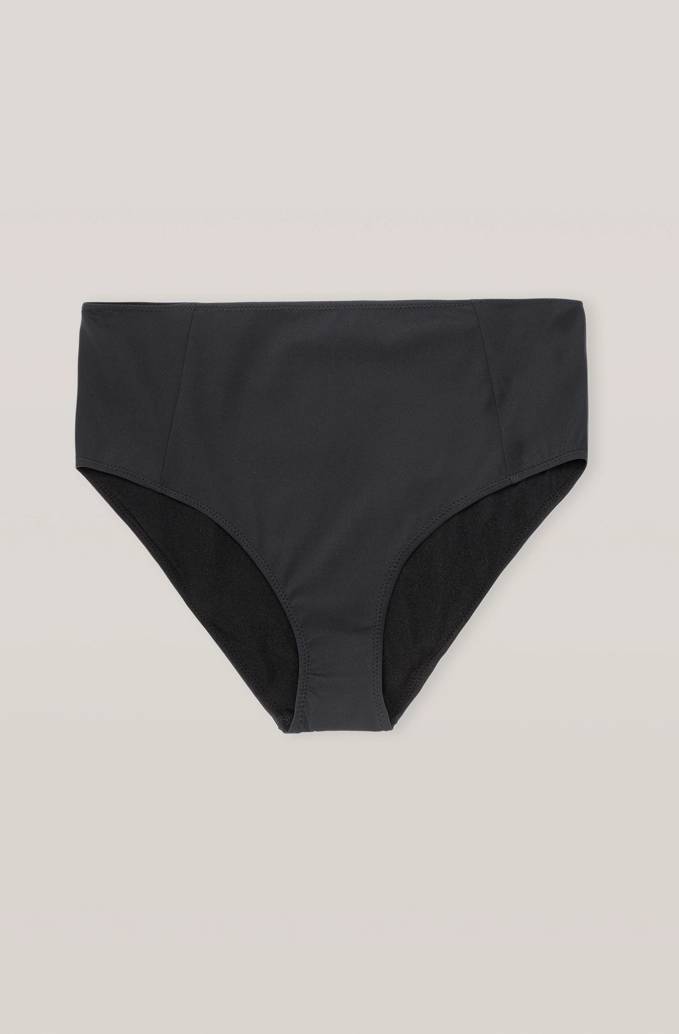 Recycled Highrise Bikini Briefs | Black