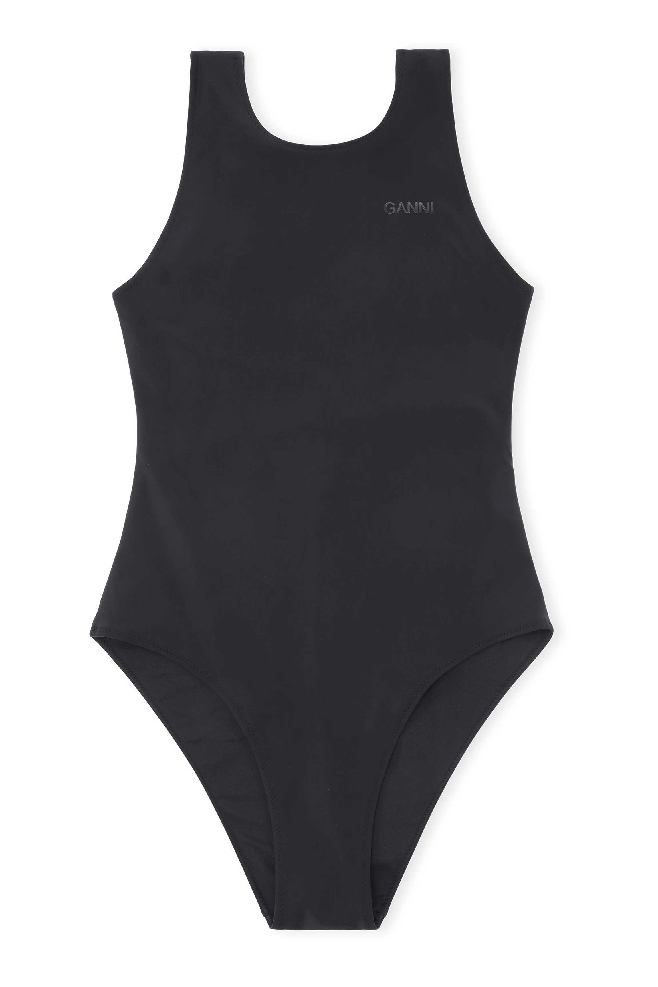 Recycled Solid Core Recycled Core Solid Sporty Swimsuit | Black