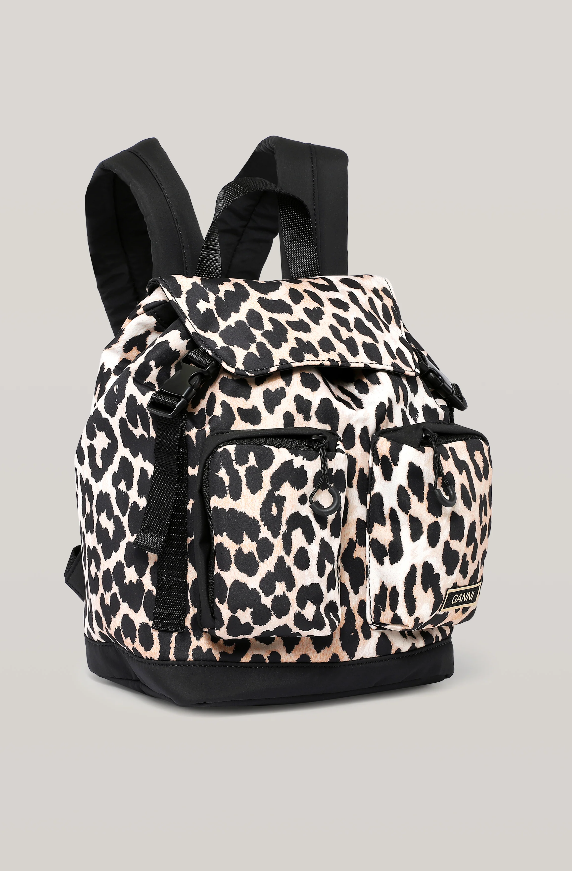 Recycled Tech Backpack | Leopard