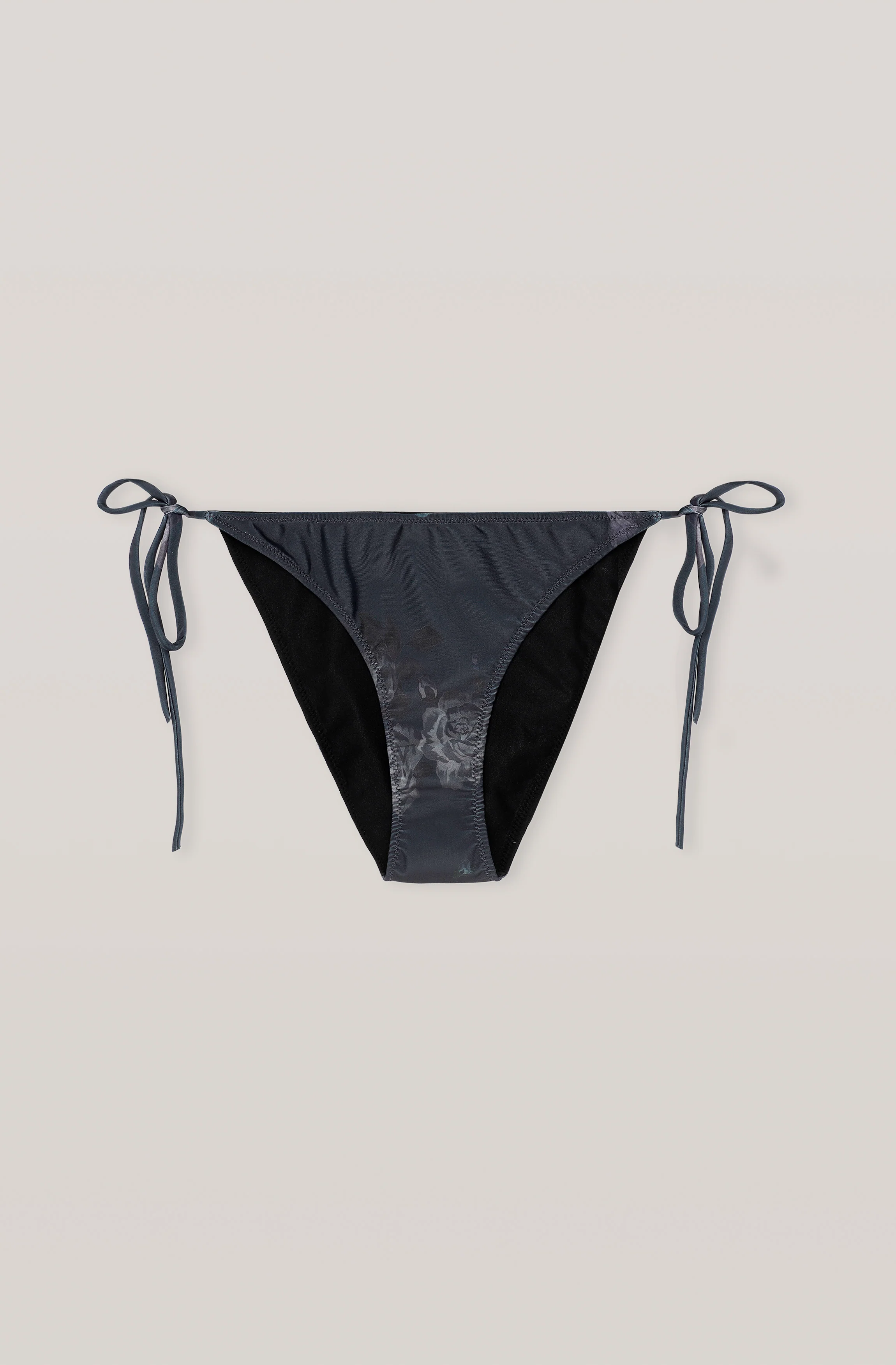 Striped Side-String Bikini Briefs | Phantom