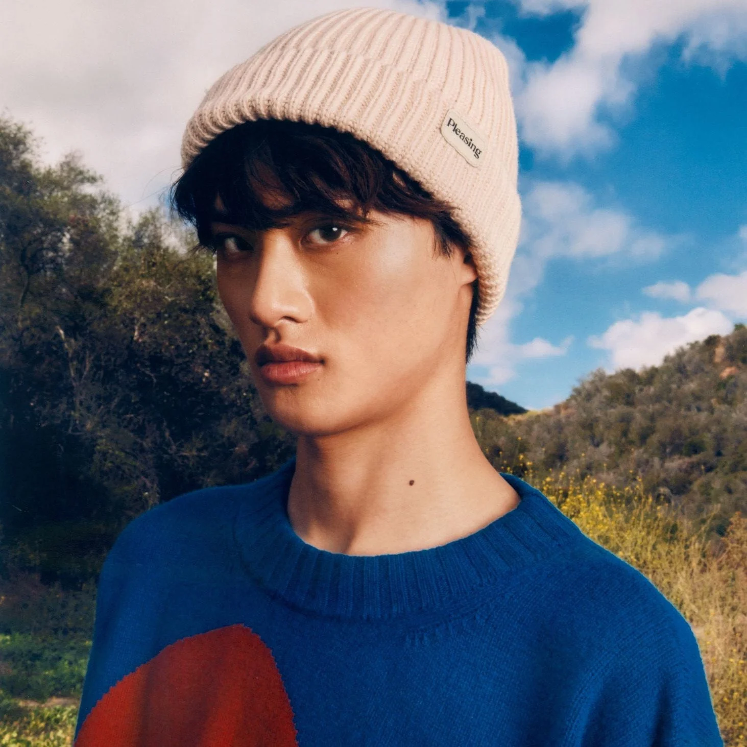The Merino Wool Pleasing Beanie | Lavender - Image 2
