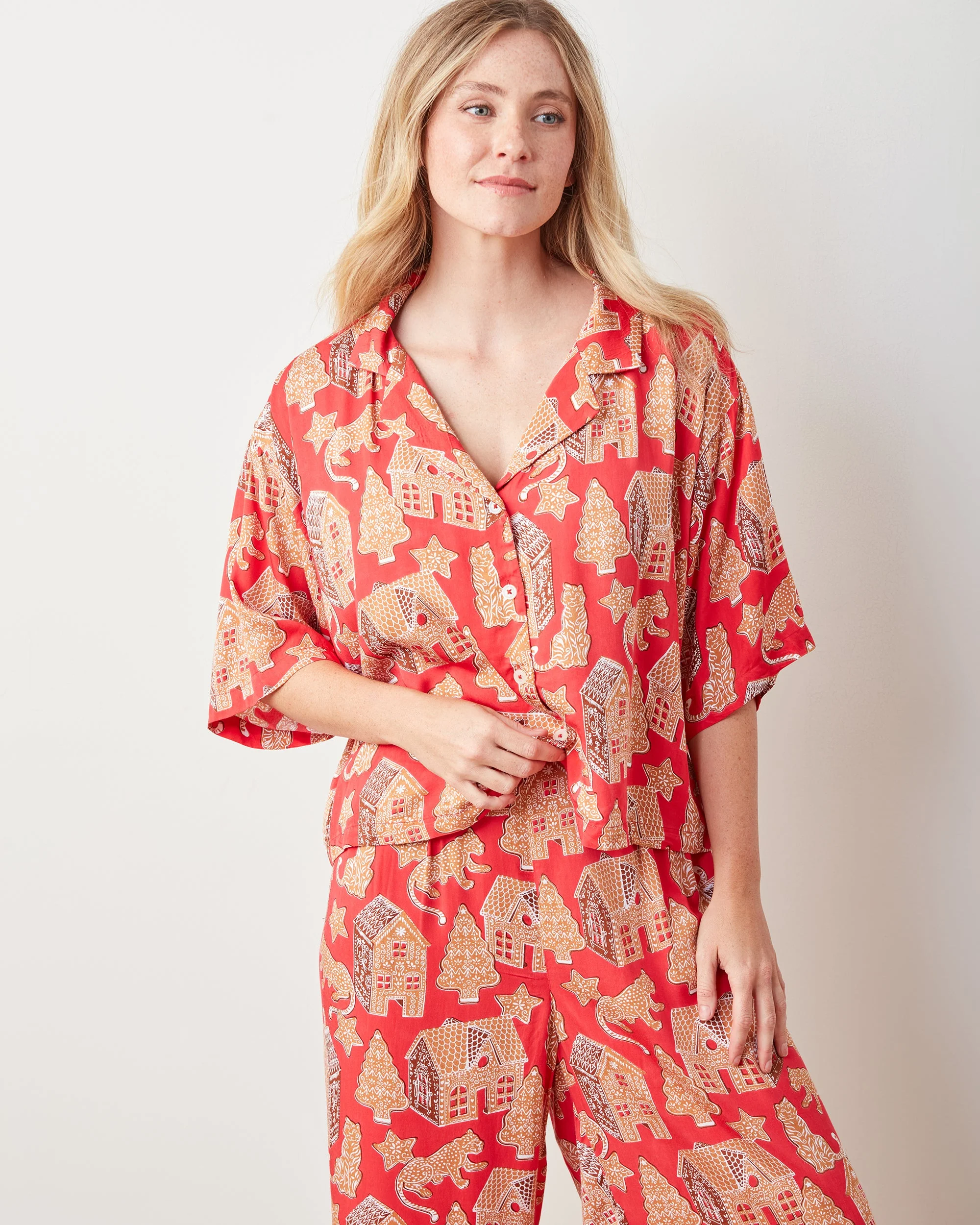 Gingerbread Party - Eco Satin Wildest Dreams Set | Ruby