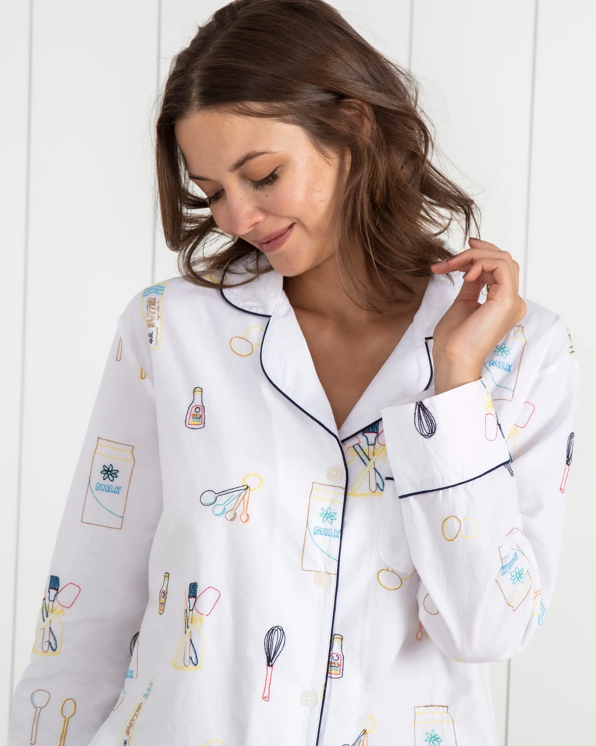 Home Chef - Long PJ Set | Cloud
