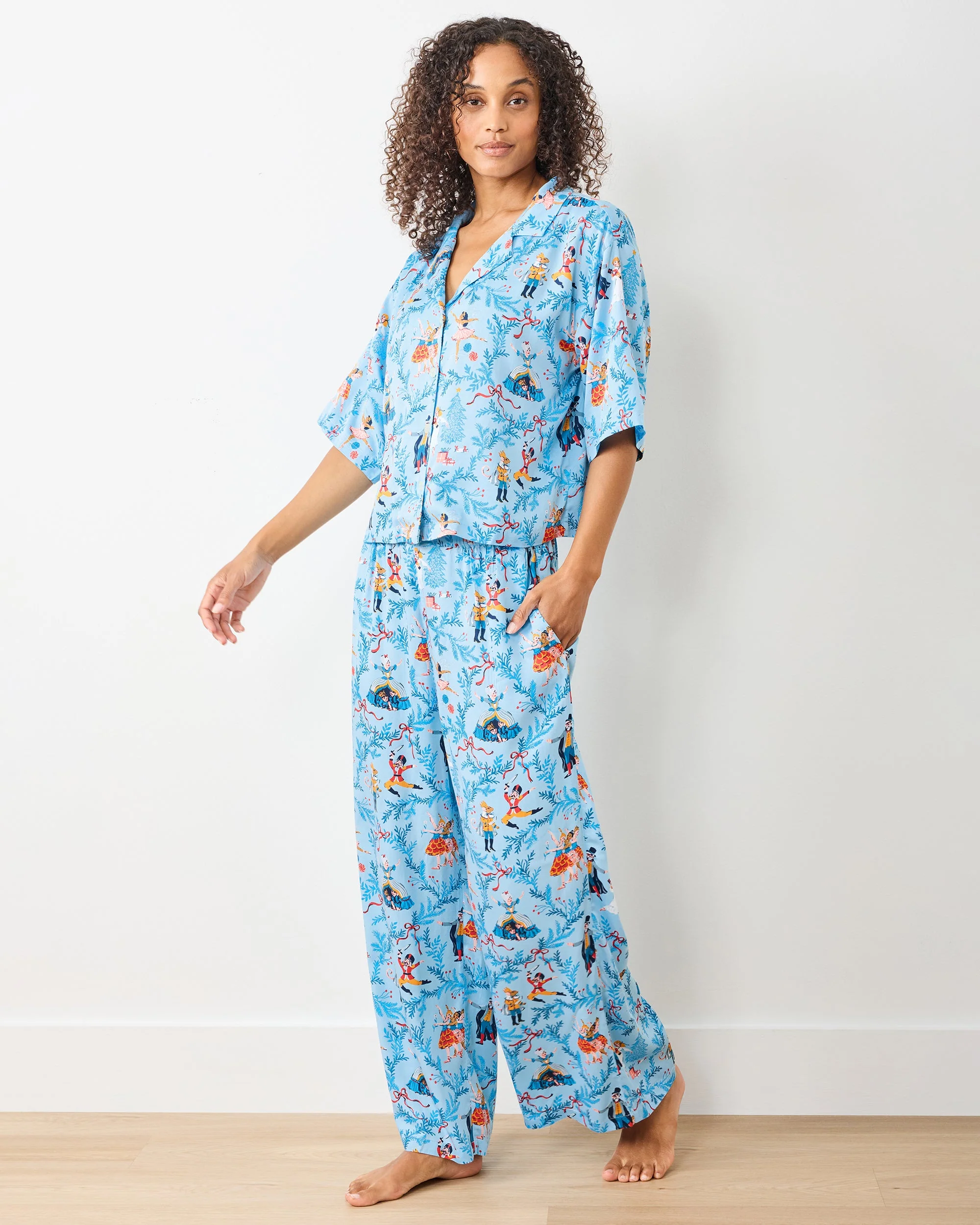 Nutcracker Dreams - Tall Eco Satin Wildest Dreams Set | Blue Slipper