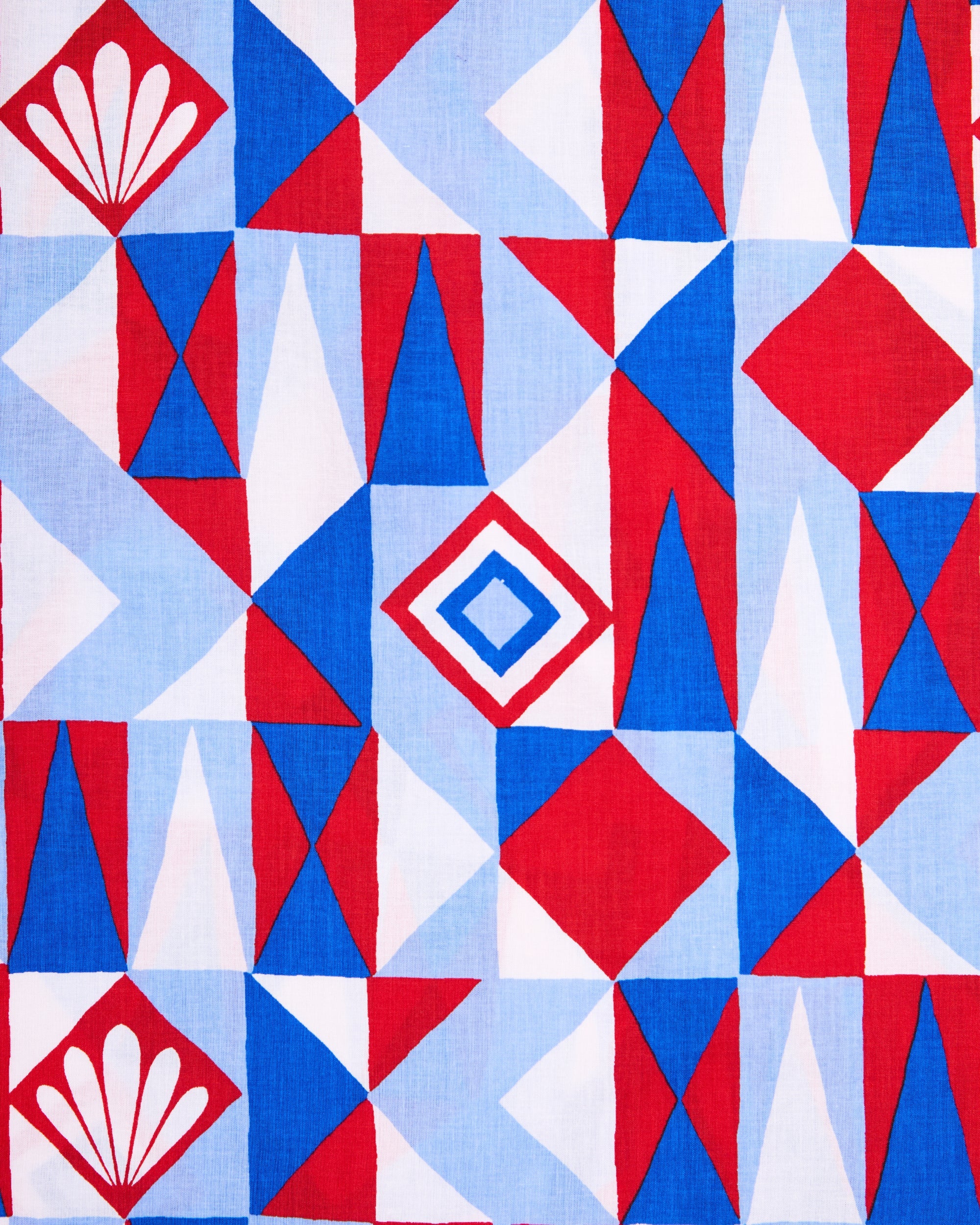 Underwater Mosaic - Isabella Dress | Retro Red - Image 6